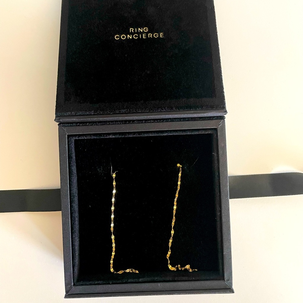 Ring Concierge Gold Earrings